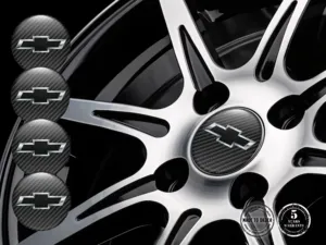 Chevrolet  Calcomanías de Rueda Estilo Insignias de Silicona Mejoradas